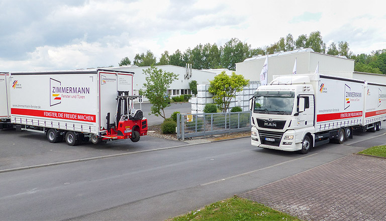 ZIMMERMANN Fenster + Türen GmbH Logistik